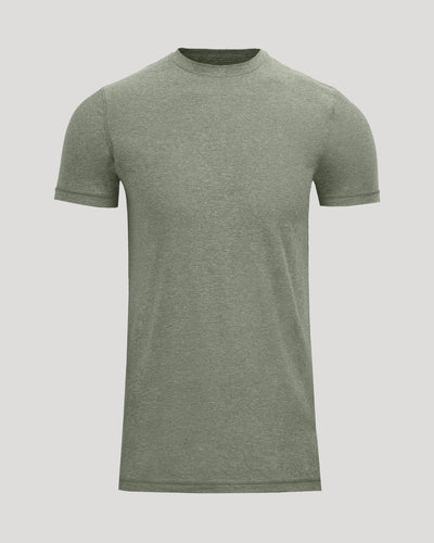 Tall Active Crew Neck - Heather Juniper