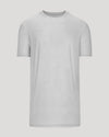 Light Heather Gray Tall Active Crew Neck 2.0 T-shirt displayed.
