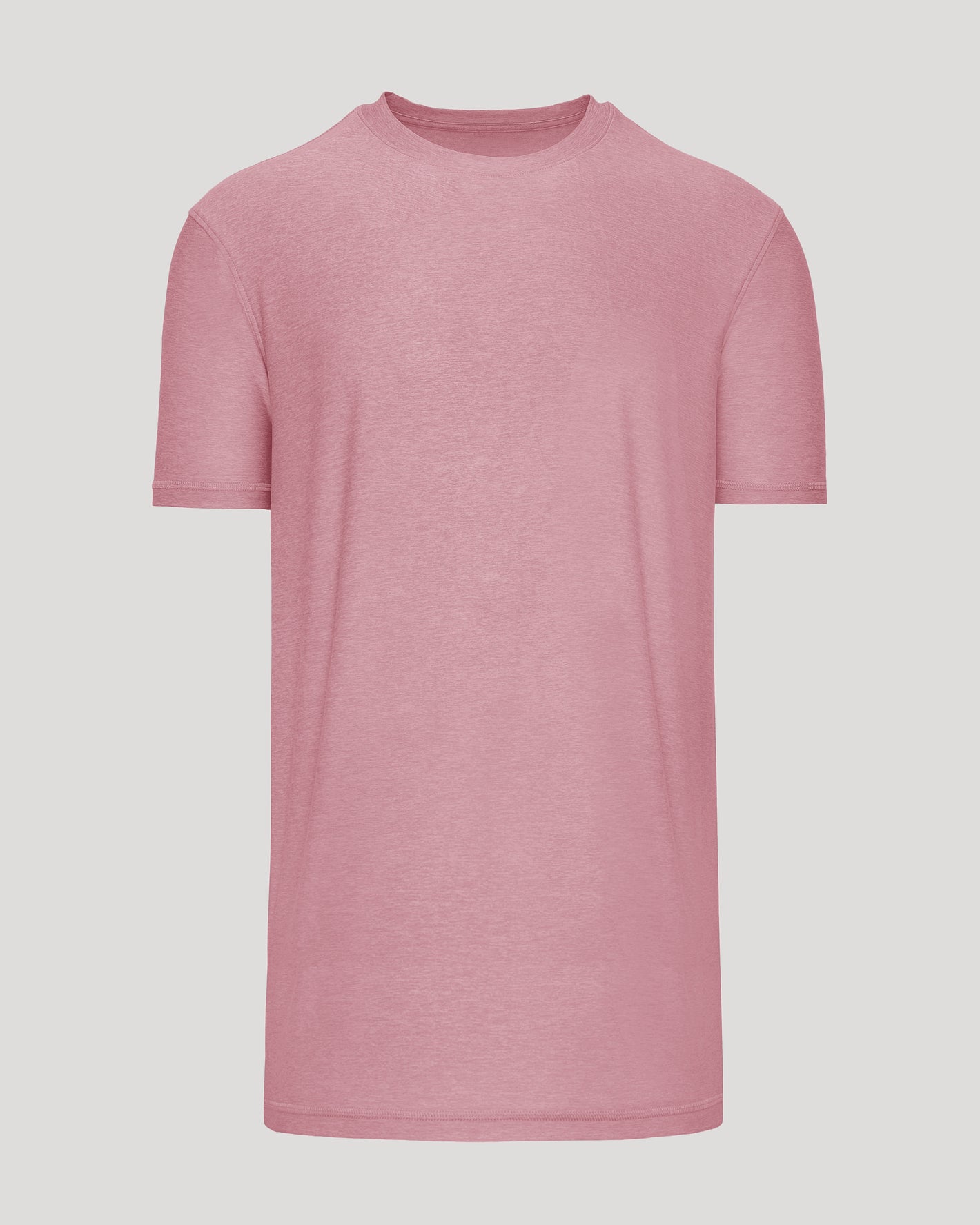 Quartz Rose Tall Active Crew Neck 2.0, light-pink, short-sleeve T-shirt.