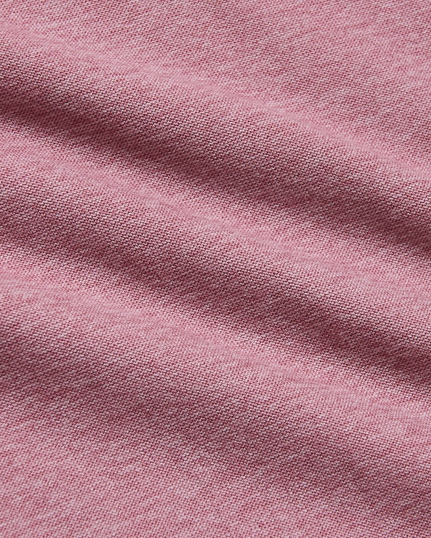 Quartz Rose Tall Active Crew Neck 2.0 fabric close-up showing knit texture.