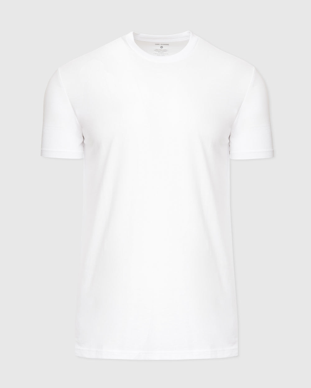 White Tall Active Crew Neck