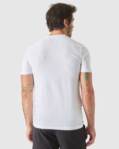 True ClassicWhite Tall Active Crew Neck 2.0