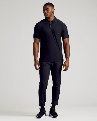 Tall Active Polo - Black