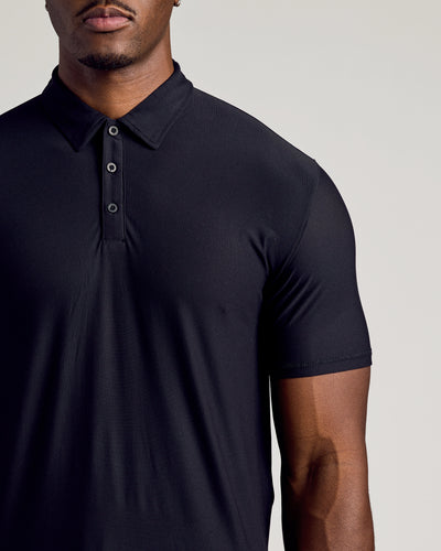 Tall Active Polo - Black