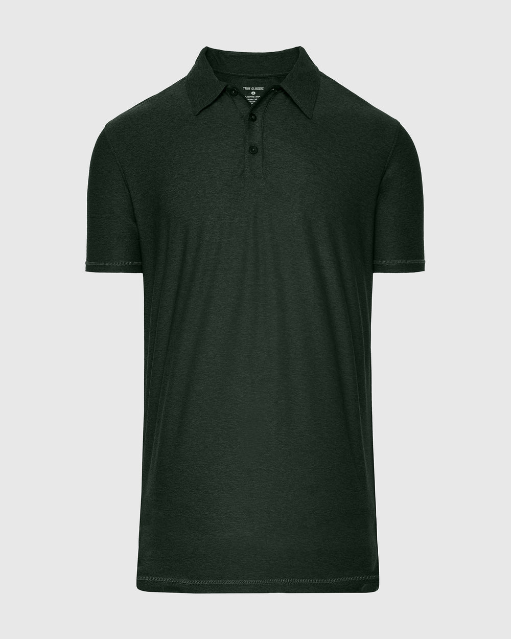 Dark Heather Forest Short Sleeve Tall Active Polo