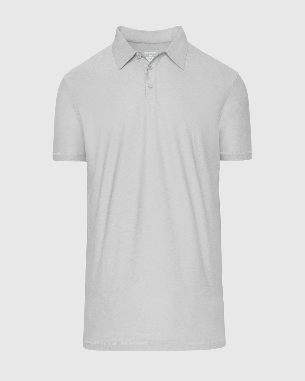 Light Heather Gray Short Sleeve Tall Active Polo