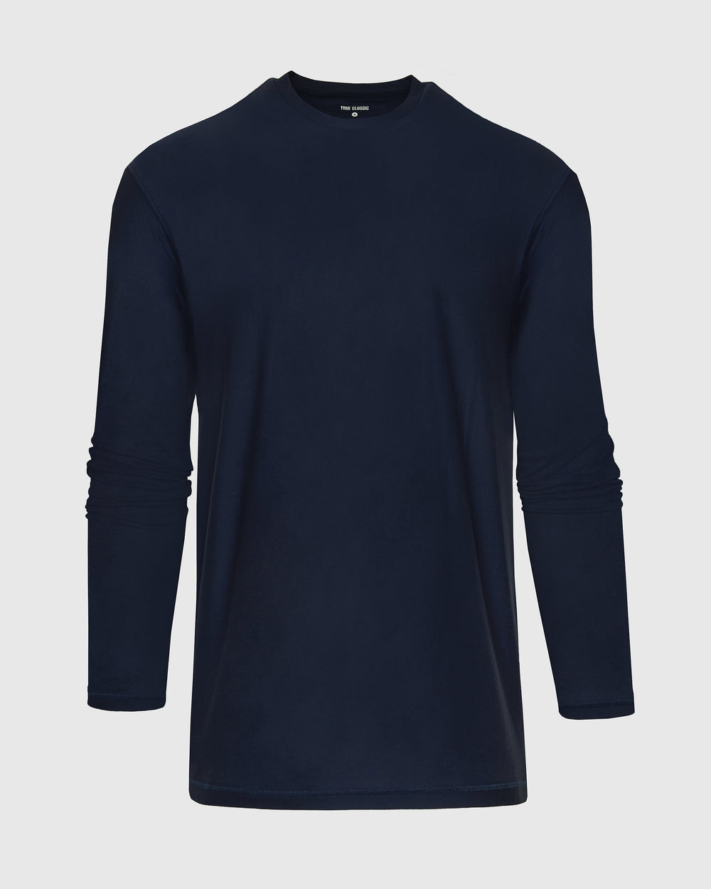 Navy Long Sleeve Tall Active Crew