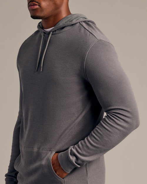 Carbon Tall Waffle Hoodie