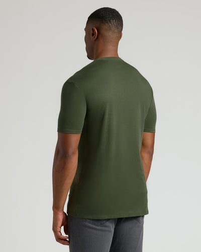 Tall Pima Cotton Blend Crew