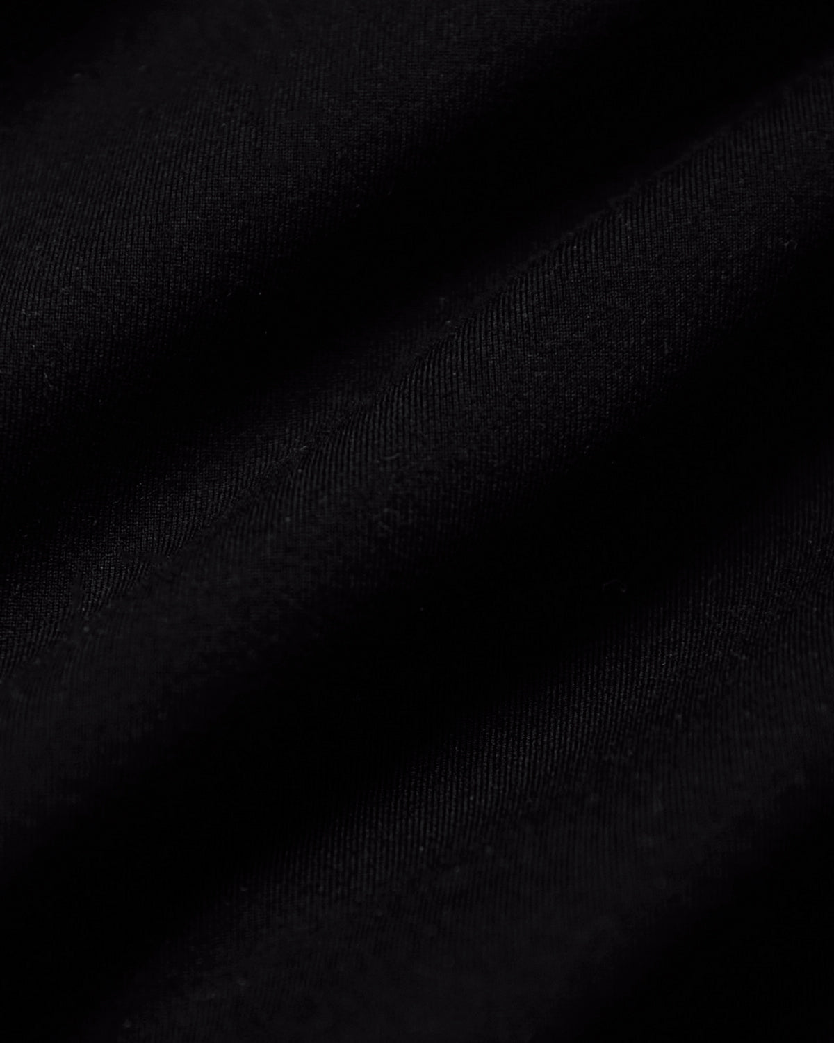 Close-up of Black & Charcoal Heather Gray Tall Active Joggers' textured fabric.