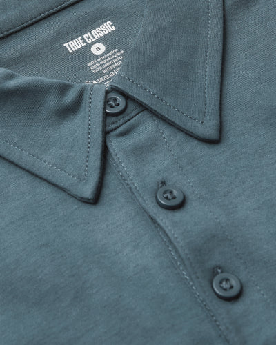 Tall Premium Pima Polo - Tempest
