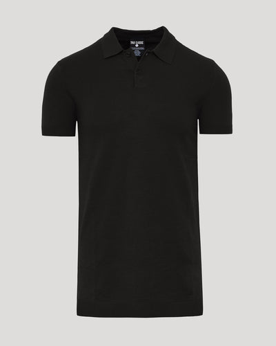 Polo Elegante Alto - Black