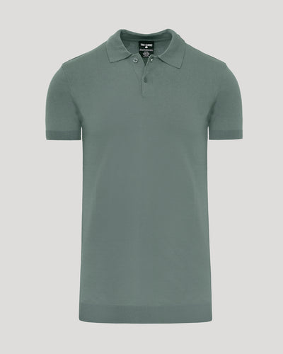 Tall Dressy Polo - Moss