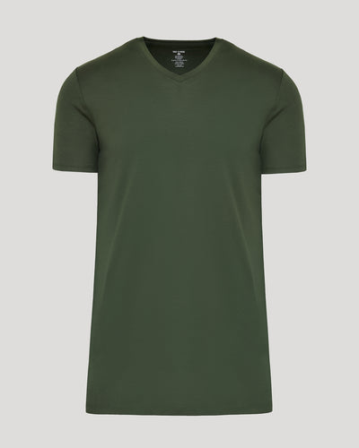 Tall Premium Pima V-Neck - Grove