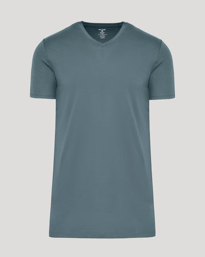 Tall Premium Pima V-Neck - Tempest