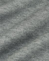 Medium Heather Gray Tall Fleece French Terry Joggers close-up of knit pattern.