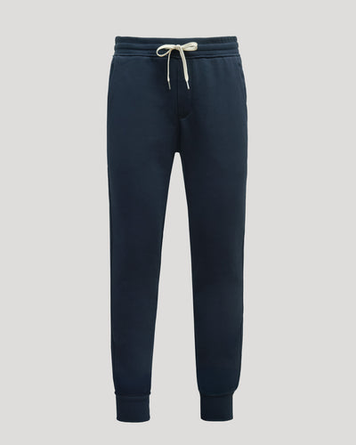Tall French Terry Fleece Joggers - Navy