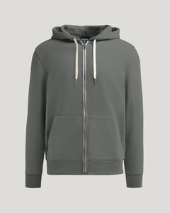 True ClassicCarbon Fleece French Terry Zip Hoodie