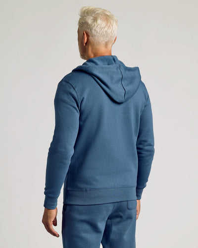 Fleece Full Zip Hoodie - Fiord