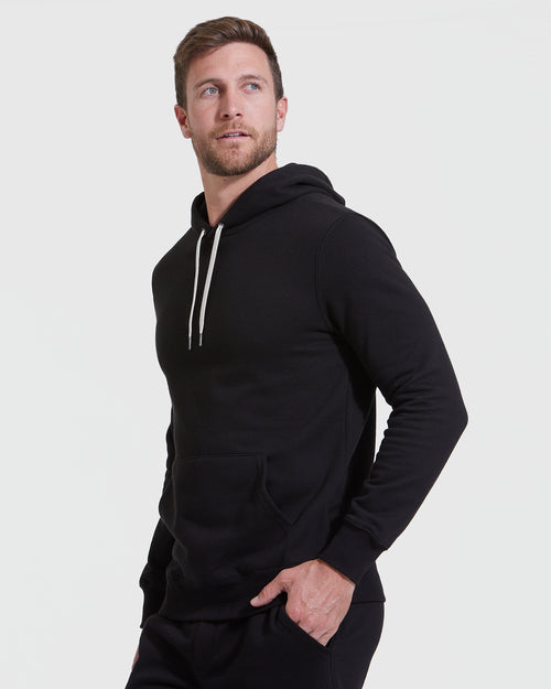 Basics Fleece French Terry Pullover Hoodie 2-Pack