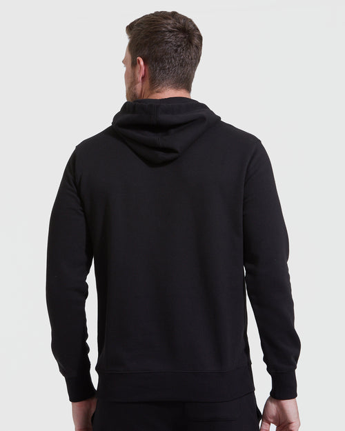 Black Fleece French Terry Pullover Hoodie