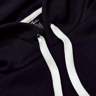 Fleece Pullover Hoodie - Black