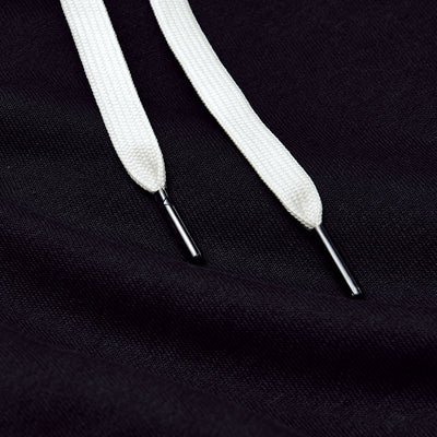 Fleece Pullover Hoodie - Black