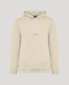 True ClassicDune Fleece French Terry Pullover Hoodie with drawstring hood and front pocket.