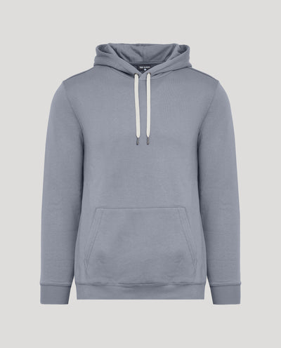 Fleece Pullover Hoodie - Dusty Blue