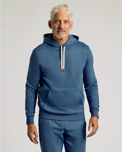 Fleece Pullover Hoodie - Fiord