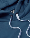 Fiord Fleece French Terry Pullover Hoodie close-up showing soft knit fabric.