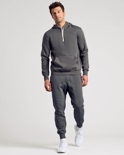 Fleece Pullover Hoodie - Carbon