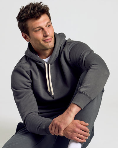 Fleece Pullover Hoodie - Carbon