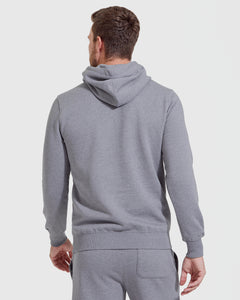 True ClassicHeather Gray Fleece French Terry Pullover Hoodie