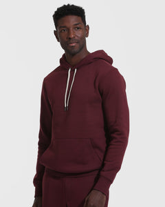 True ClassicMahogany Fleece French Terry Pullover Hoodie