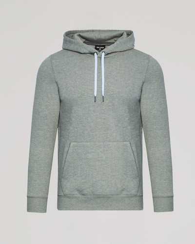 Fleece Pullover Hoodie - Dark Heather Gray
