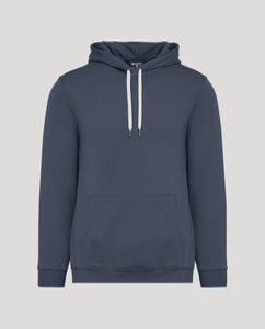 True ClassicStormy Fleece French Terry Pullover Hoodie with pocket and drawstring hood.