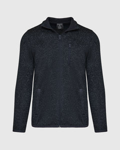 True ClassicNavy Sweater Fleece Jacket