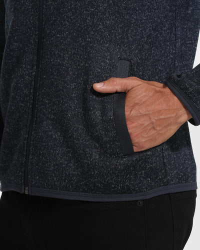 Strickfleece‑Jacke