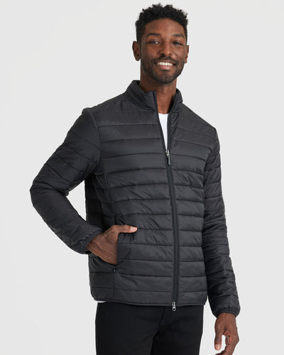Puffer Jacket - Black