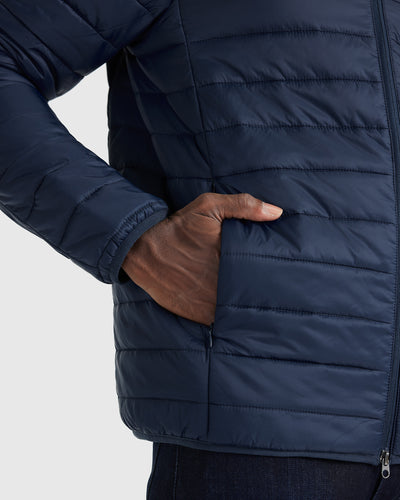 Puffer Jacket - Navy