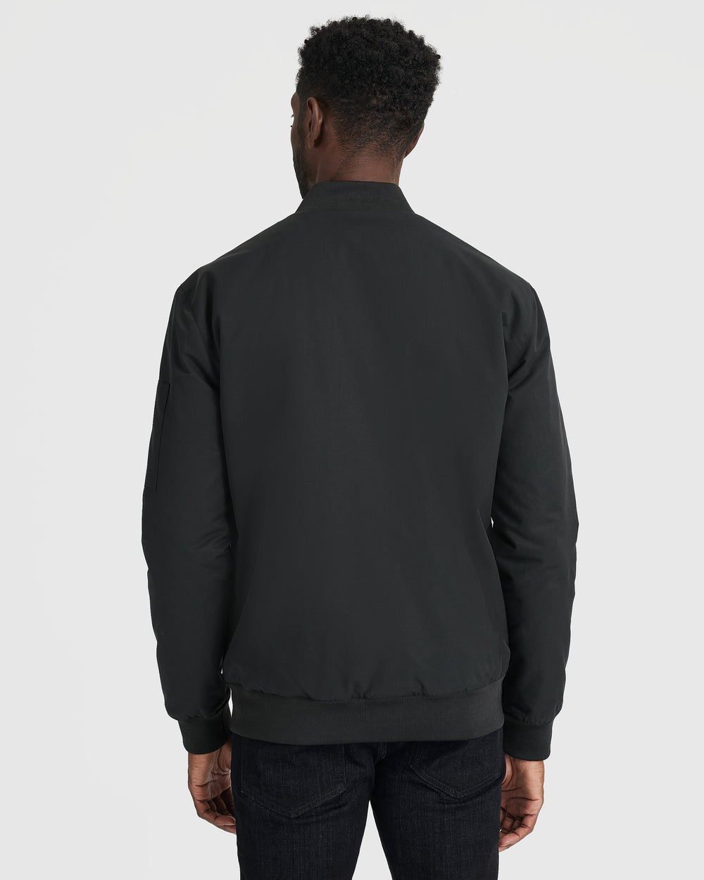 Black Bomber Jacket