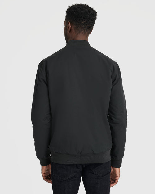 Black Bomber Jacket