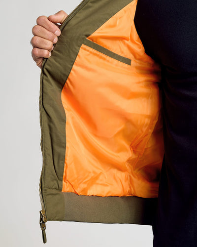 Bomber Jacket - Army Green