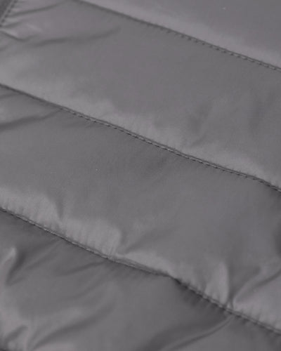 Hooded Puffer Jacket - Gunmetal