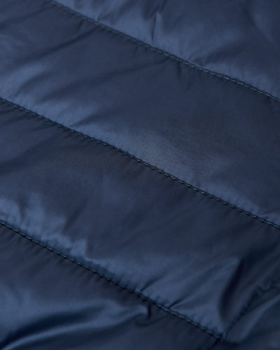 Hooded Puffer Jacket - Navy
