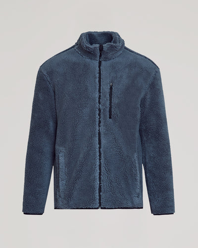 Sherpa Full Zip Jacket - Stormy