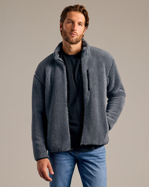 Stormy Sherpa Full Zip Jacket