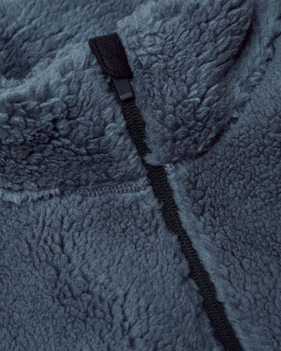 Sherpa Full Zip Jacket - Stormy