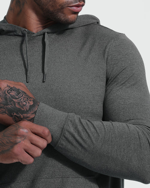 Charcoal Heather Active Comfort Pullover Hoodie